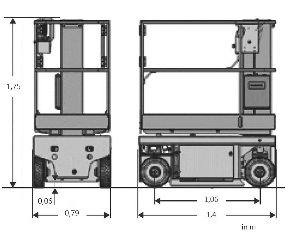 S 58-8 E Kurz - Arbeitsbühne mieten